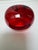 Anthropologie Vintage Anthropologie Large Glass Cherry Paperweight For Sale - Image 4 of 6