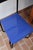 Kaa Chair attributed to Francesco Soro in Black Lacquered Metal with Blue Seat, Italy, 1980s For Sale - Image 6 of 13