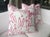 Contemporary Hunt Slonem "Bunny Hutch" in Pink & White 20" Pillow - Single For Sale - Image 3 of 6