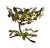 Vintage Italian Tole / Toleware Strawberry Centerpiece Bowl Stand, Circa 1940 For Sale - Image 4 of 9