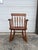 Antique Petite Rocking Chair With Beautuful Patina For Sale - Image 4 of 13
