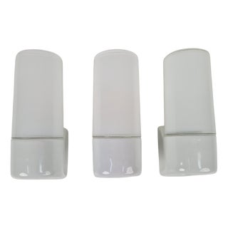 Vintage Wall Lamps by Wilhelm Wagenfeld for Lindner, 1950s, Set of 3 For Sale