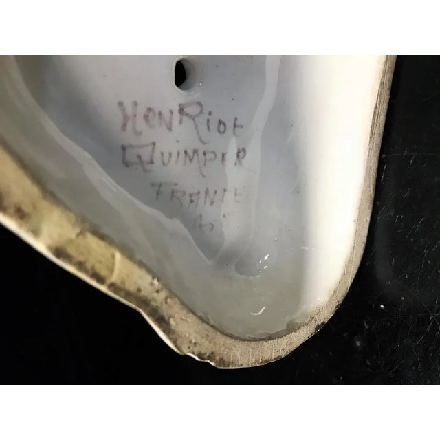 Holy Anne in Faience from Quimper, 1950s For Sale - Image 3 of 10