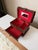 Vintage Hand Carved Imported Mahogany With Brass Inlay Jewelry Box For Sale In Houston - Image 6 of 10