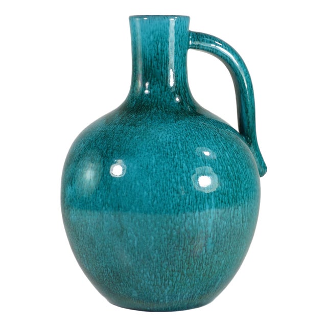 Mid-Century Modern Italian Ceramic Vase by Marcello Fantoni, 1950s For Sale
