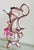 Italian Vintage Italian Capodimonte Porcelain Floral Pitcher Ewer / Vase For Sale - Image 3 of 18