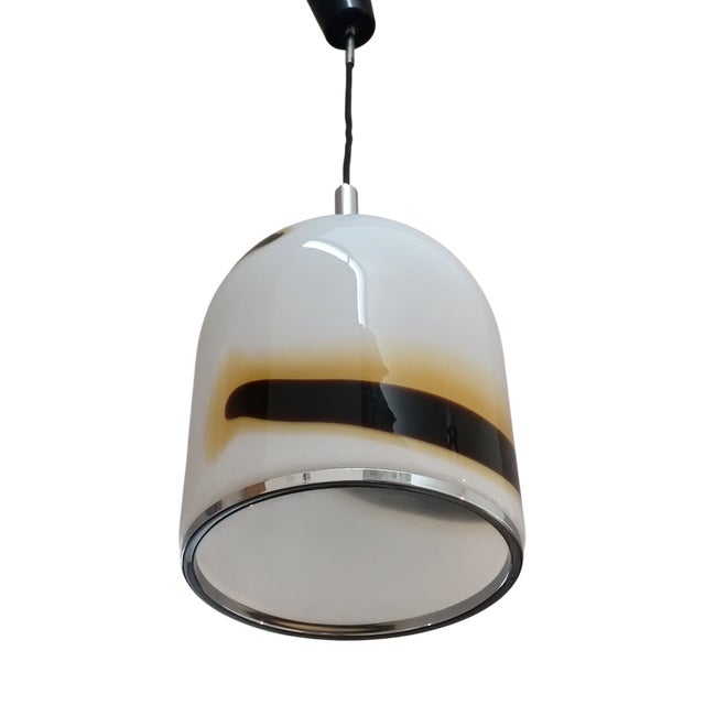 Murano Glass Pendant Lamp, 1970s For Sale