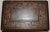 The walnut and cedar inlay is spectacular on this box from the early 20th century. The inside is lined with paper in a...