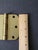 Mid-Century Modern Solid Brass Lawrence u.s.a. Door Hinges Set For Sale - Image 3 of 8
