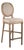 Medallion Louie Bar Stool - Linen / Natural Oak Frame For Sale