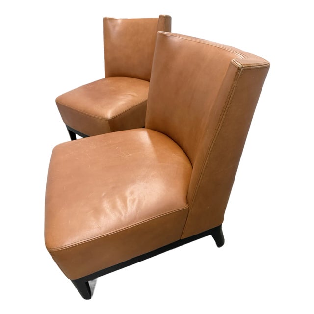1990s Christian Liaigre Mandarín Lounge Chair at Holly Hunt For Sale