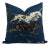 Pointers Pillow Cover in Indigo, 24x24 Pillow For Sale