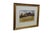 Farmhouse Thomas Puschock November Afternoon Action Fair Barn Watercolor Painting 23" For Sale - Image 3 of 12