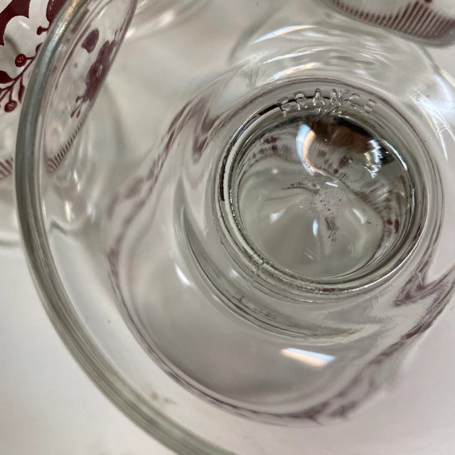 Vintage Franciscan Goblets Made in France - Set of 4 For Sale - Image 12 of 12