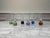 Mid-Century Modern Mid-Century Italian Style Bullicante Bubble Base Cordial Shot Glasses - Set of 6 For Sale - Image 3 of 6