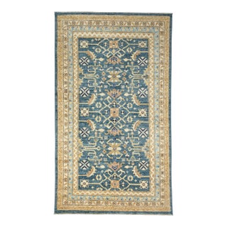 Handwoven Oushak Rug 2'10" x 4'11" #17473 For Sale