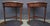 Lane Furniture Vintage Traditional Round Carved Faux Bamboo Side / End Tables by Lane. A - Pair For Sale - Image 4 of 12