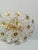 1980s Flush Mount Vintage Star Crystals Chandelier Lighting For Sale - Image 11 of 12