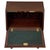 Small Antique English Edwardian Mahogany Secretaire For Sale - Image 4 of 14