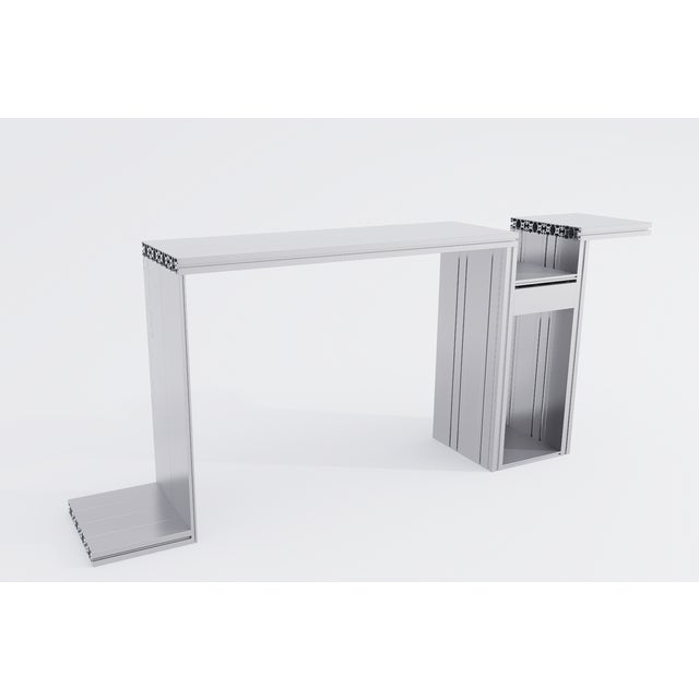 Paris Console Table from Aluminium Exchange For Sale - Image 6 of 6
