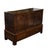 English Georgian Period 18th Century Oak Buffet with Carved Arching Doors For Sale - Image 10 of 12