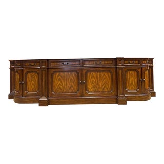 Monumental Maitland Smith Credenza / Television Stand Base For Sale