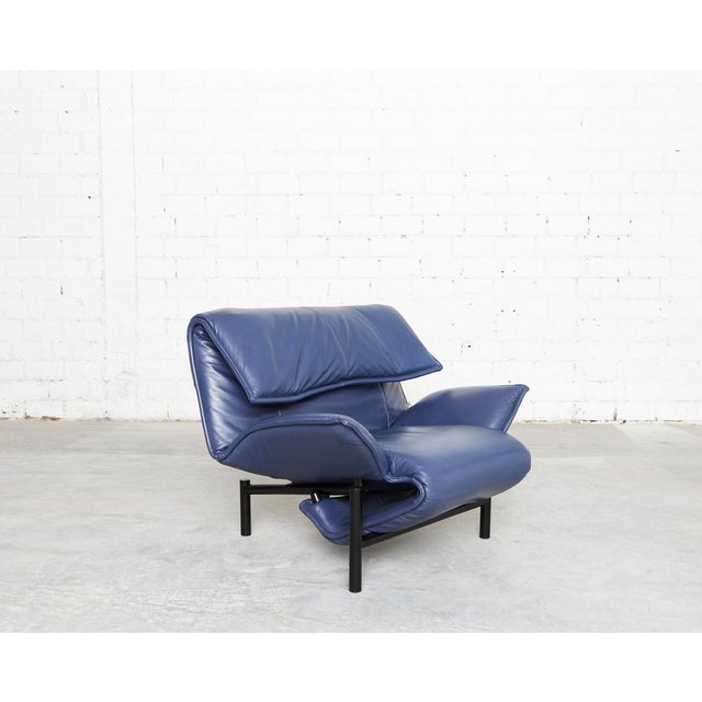 Italian designer Vico Magistretti designed this lounge chair in 1983. Today, it is considered an icon of Italian design....