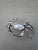 A vintage silver plated crab vessel with a lid. This could be used as a snuff box, a pill box , a jewelry holder or even a...