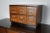 Small Dutch Oak Tabletop Model Apothecary Filing Cabinet, 1940s For Sale - Image 9 of 11
