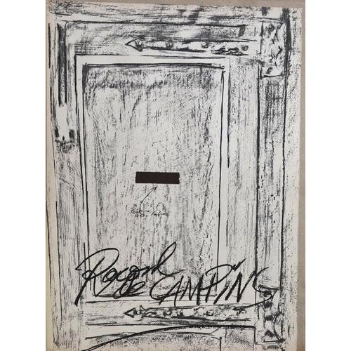 Antoni Tàpies, Untitled Lithograph Edition 64/150, 1974, Lithograph For Sale