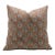 Fabdivine Handcrafted Block Print Cushion Cover 20x20 Inch Duck Canvas- Betal Leaf For Sale