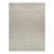 2010s Rug & Kilim’s Plain Modern Rug in Solid Silver-Gray Tone-on-Tone - 12x16 For Sale