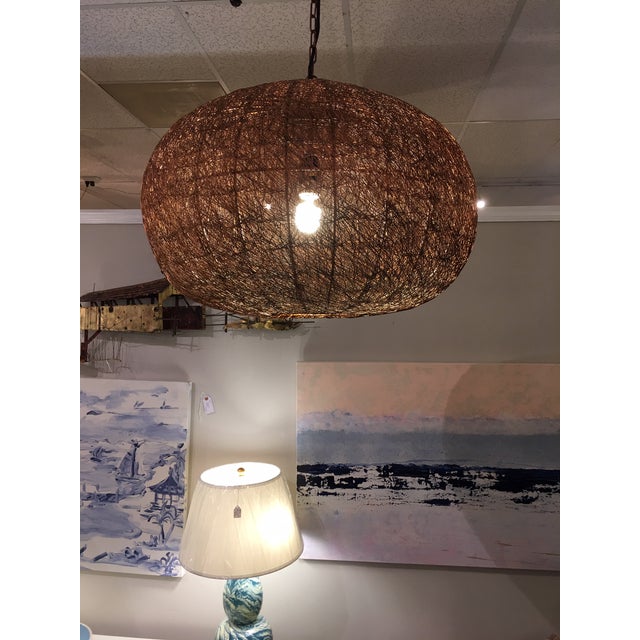 Contemporary Copper Mesh Chandelier Or Pendant Chairish Small honeycomb lamp shade remix. contemporary copper mesh chandelier or pendant