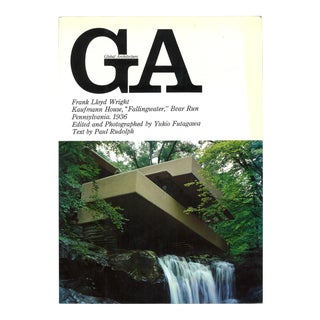 Frank Lloyd Wright: Kaufmann House "Fallingwater" Book by Yukio Futagawa (Photographer), Paul Rudolph (Text) For Sale