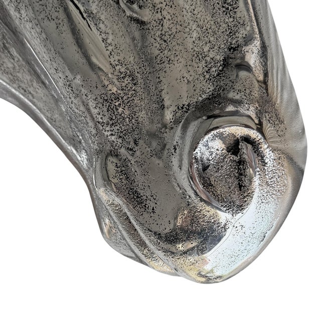 Cast Metal Thoroughbred Horse Head For Sale - Image 14 of 16