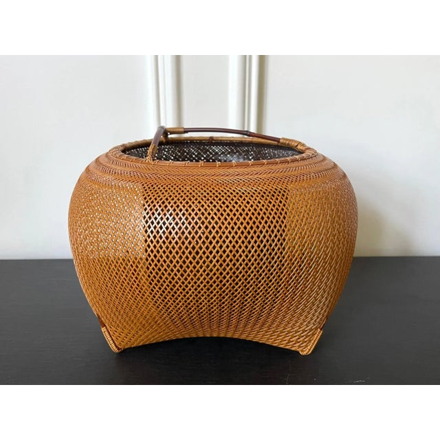 Contemporary Japanese Bamboo Sculpture Kawano Shoko For Sale - Image 9 of 13