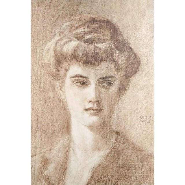 This lithograph from the portfolio "Egon Schiele" is a reproduction of "Melanie Schiele", an original artwork realized by...