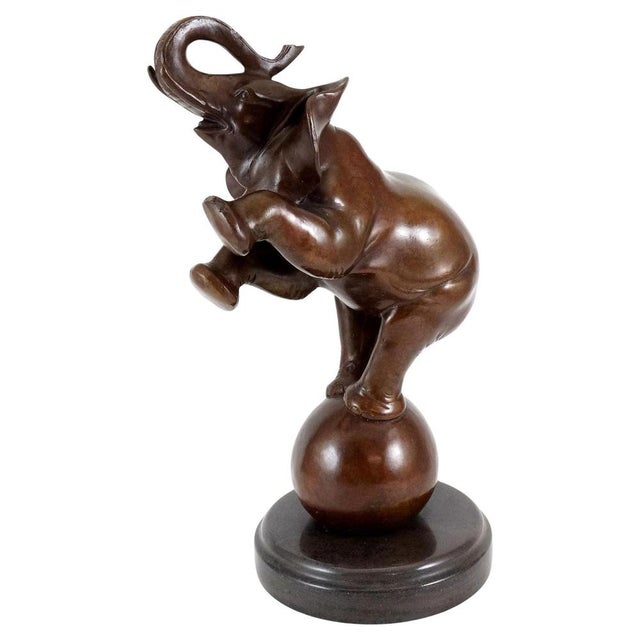 Bronze Animal Sculpture in the style of Rembrandt Bugatti For Sale - Image 11 of 11