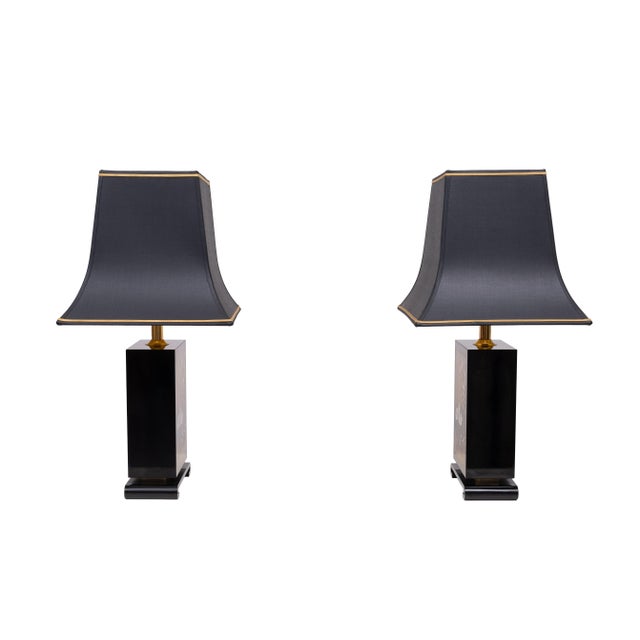 French Table Lamps from Maison Le Dauphin Pagoda, 1970s, Set of 2 For Sale - Image 4 of 14