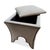 Transitional Stools Nailheads Details and Storage, Pair Of For Sale - Image 4 of 4