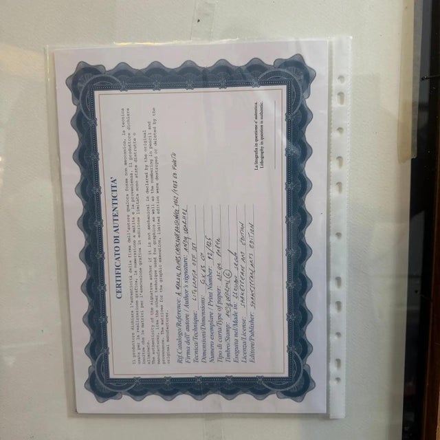 Andy Warhol 21st Century Baroque Framed Marylin Monroe 92/125 Lithography by A. Warhol For Sale - Image 4 of 13