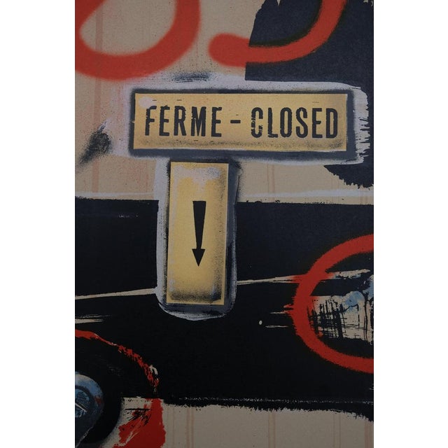 Peter Klasen, Expo 1985, Lithograph For Sale - Image 5 of 6