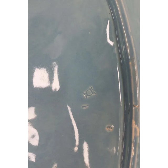 Art Nouveau Barbotine Centerpiece, France, 1900s For Sale - Image 6 of 7