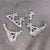 Metal French Decorative Zinc Roof Edging Panels, 1920s, Set of 5 For Sale - Image 7 of 10