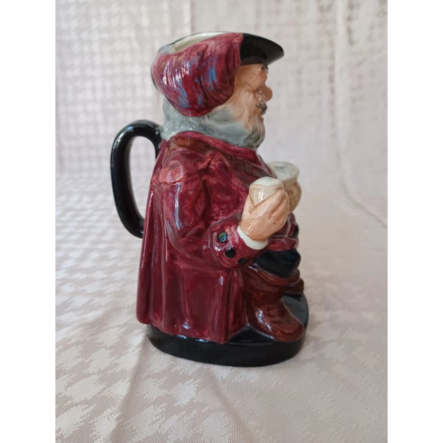 Royal Doulton Mid 20th Century Royal Doulton Sir John Falstaff Toby Jug For Sale - Image 4 of 6