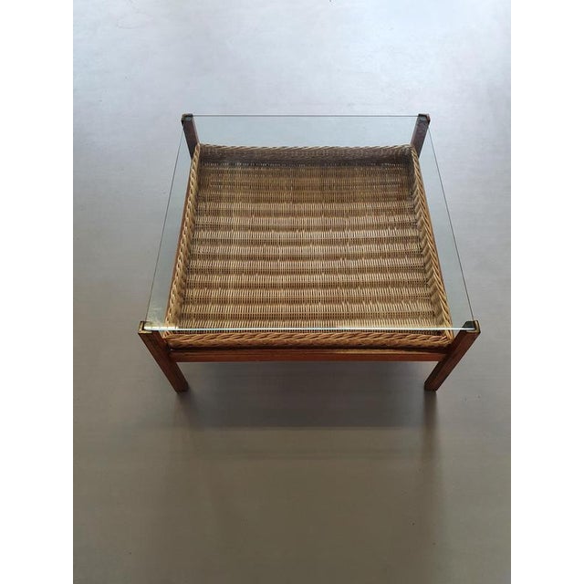 Vintage Teak Coffee Table, Denmark, 1970s For Sale - Image 3 of 11