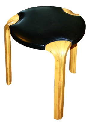 X600 Stool in Birch by Alvar Alto for Artek, 1960s