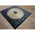 1920s Beige Medallion Floral Classical Greek Antique Chinese Baotou Square Rug For Sale In New York - Image 6 of 11