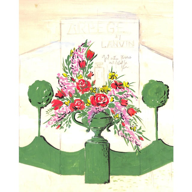 Art Sz: 14 1/2"H x 23"W Alexander Warren Montel (1921-2002)