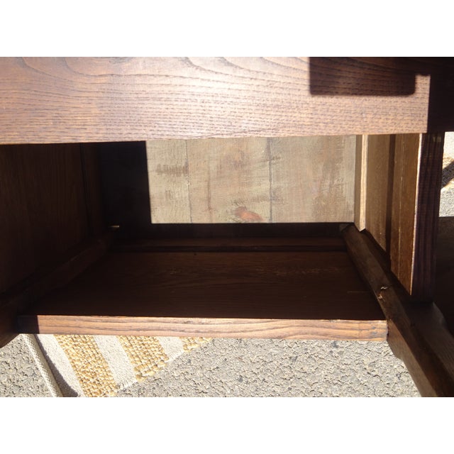 Louis XIII Wooden Chest Armchair For Sale - Image 11 of 13